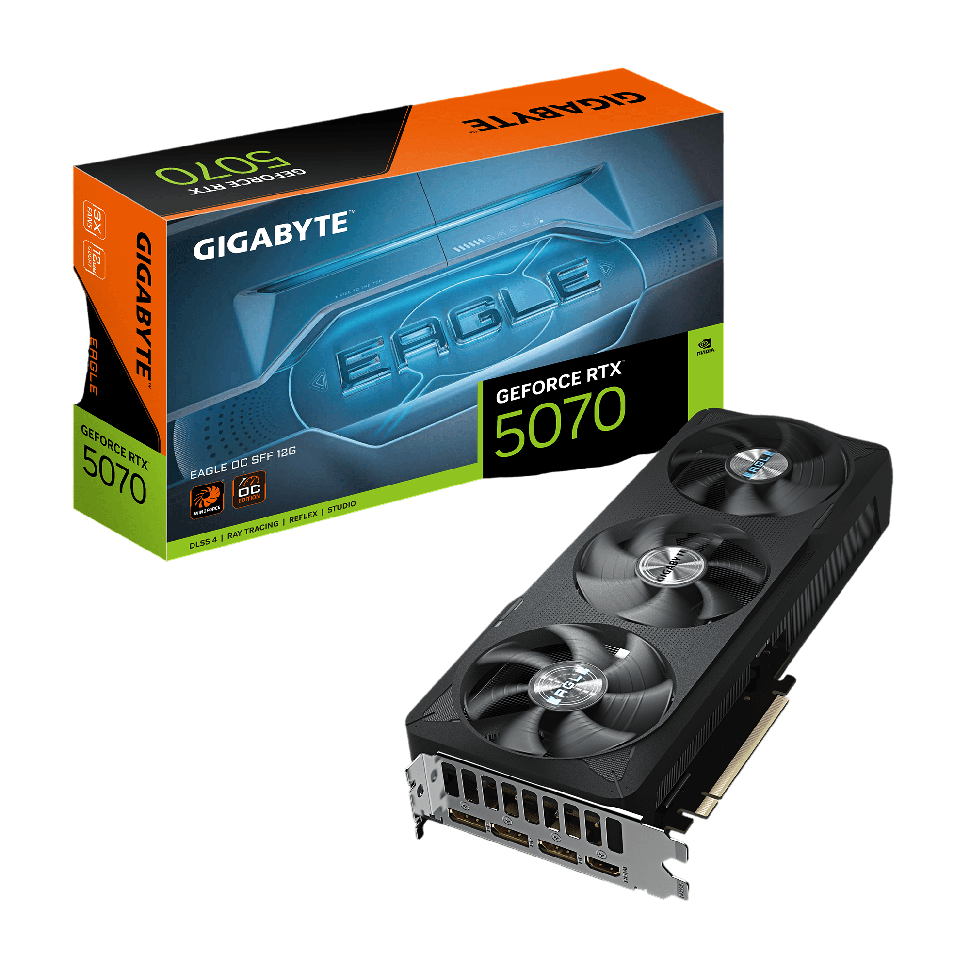 Tarjeta de Video Gigabyte RTX 5070 Eagle OC 12GB