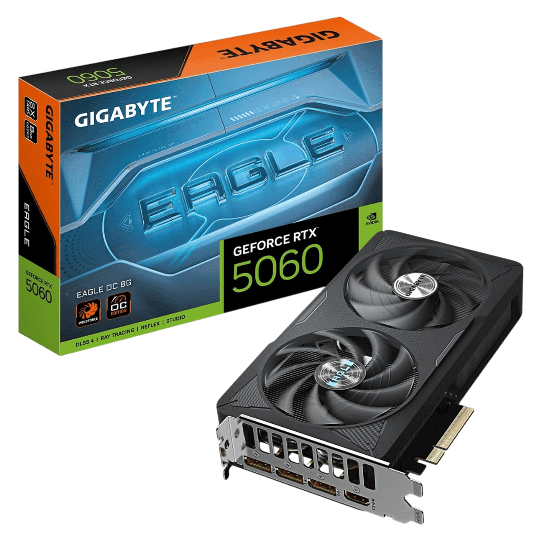 Tarjeta de Video Gigabyte RTX 5060 Ti Eagle OC 8GB