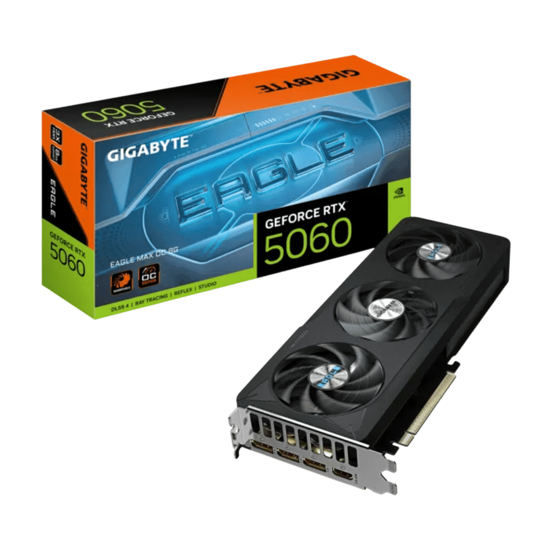 Tarjeta de Video Gigabyte RTX 5060 Eagle MAX OC 8GB